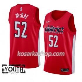 Dres Washington Wizards  Jordan Mcrae 52 Nike 2018-19 Crvena Swingman - Dječji